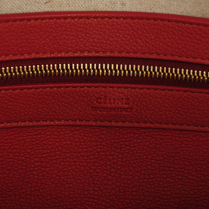 Celine Soft Grained Calfskin Medium Cabas Phantom Brick 5 of 7