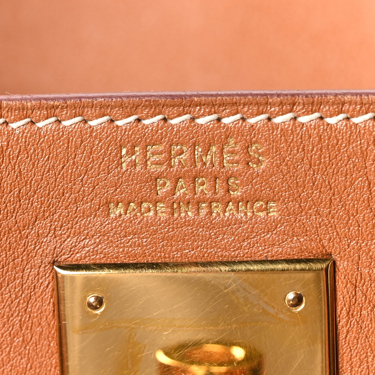 Hermes Gulliver Kelly Retourne 32 Gold 6 of 10