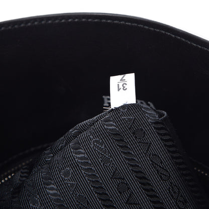 Prada City Calf Tote Nero Black 7 of 7