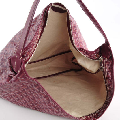 Goyard Goyardine Fidji Zip Hobo Burgundy 7 of 11