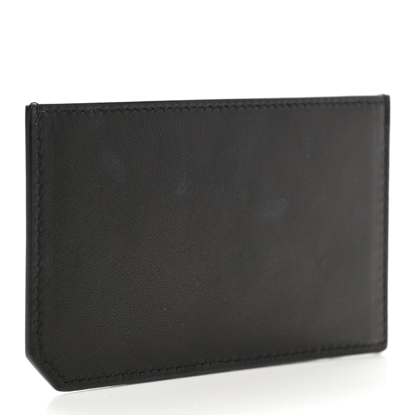Calfskin 5 Fragments Card Holder Black