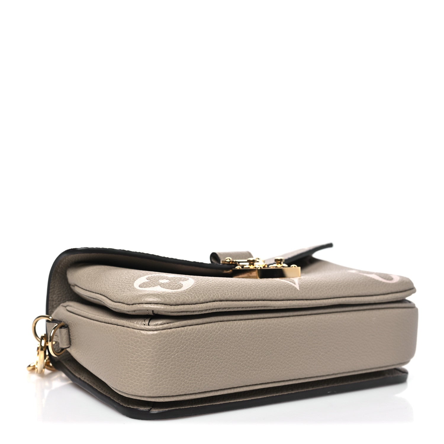 Louis Vuitton Empreinte Monogram Giant Pochette Metis East West Tourterelle Creme 4 of 10