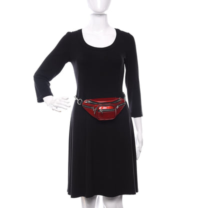 Alexander Wang Patent Attica Mini Belt Bag Red 2 of 10