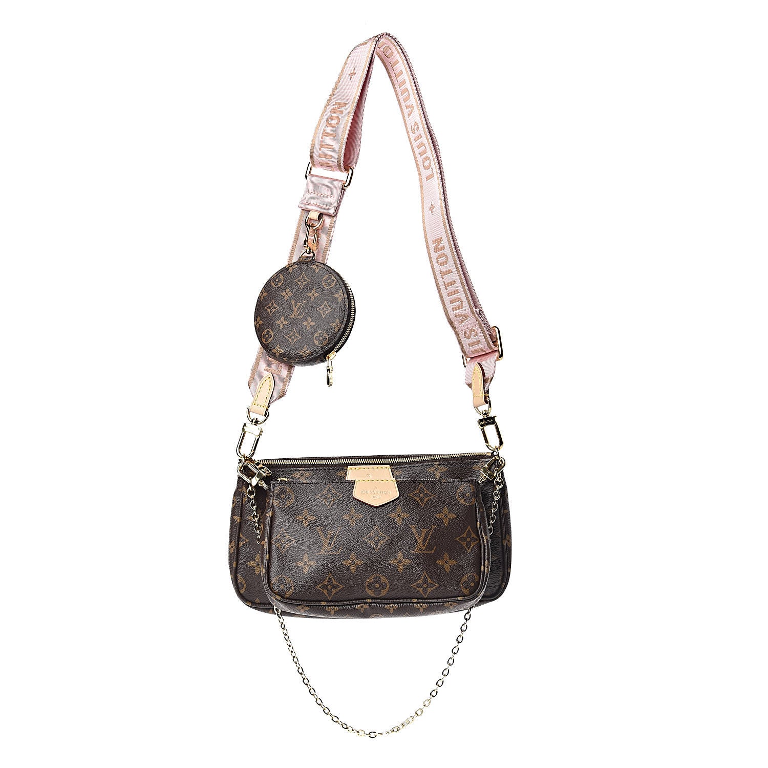 Louis Vuitton Monogram Multi Pochette Accessories Rose Clair 1 of 10