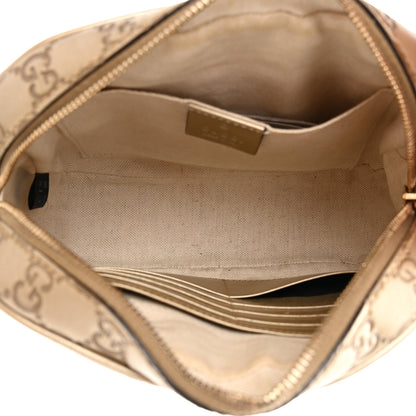 Gucci Guccissima Mini Bree Messenger Bag Gold 5 of 13