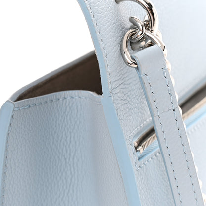 Louis Vuitton Soft Calfskin Mylockme Chain Bag BB Olympe Blue 12 of 14
