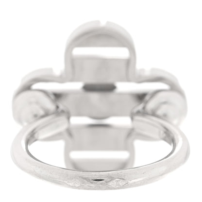 Louis Vuitton 18K White Gold Petite Fleur Ring 47 4 3 of 6