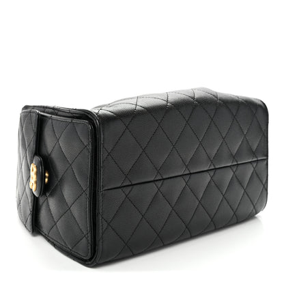 Chanel Caviar Quilted Small Chanel 25 Handbag Black 4 of 10