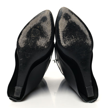 Givenchy Calfskin Shark Lock Ankle Boots 37.5 Black 5 of 11