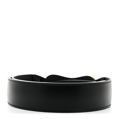Gucci Efesto Leather Horsebit 25mm Belt 85 34 Black 6 of 6