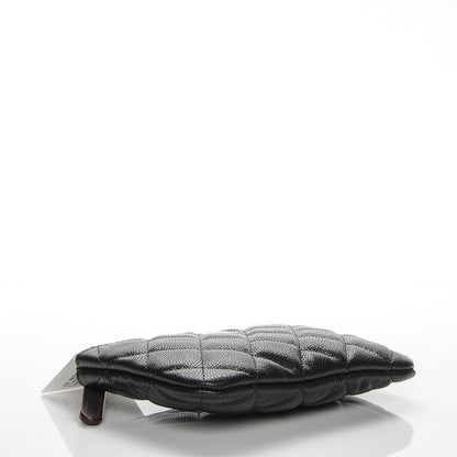 Chanel Caviar Quilted Small Cosmetic Case Black 4 of 7
