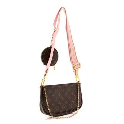 Louis Vuitton Monogram Multi Pochette Accessories Rose Clair 3 of 12