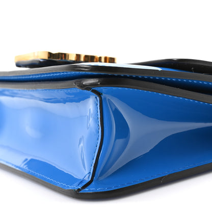 Fendi Vitello Vernice Mou Karligraphy Crossbody Bag Bluette 10 of 10