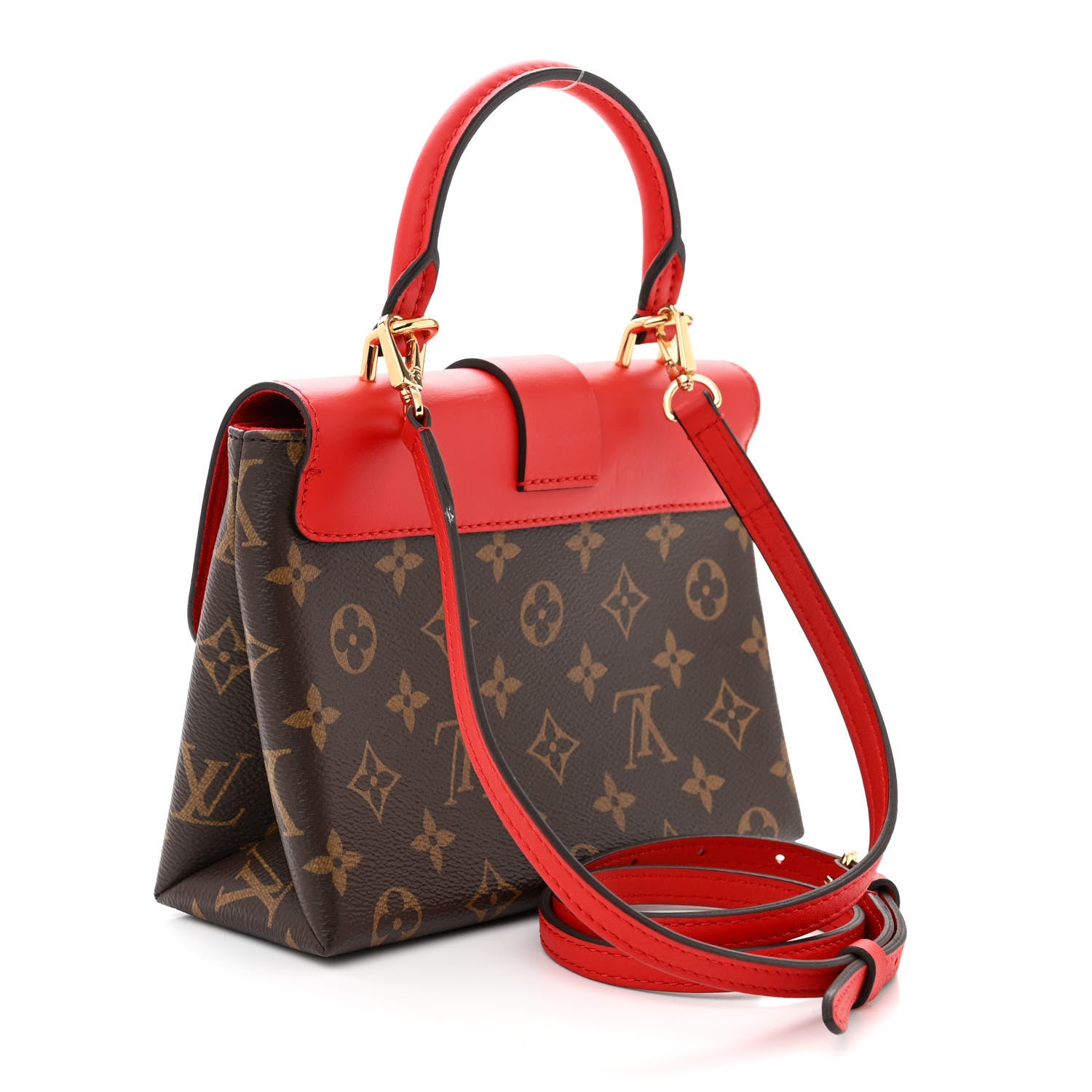 Louis Vuitton Monogram Locky BB Coquelicot 3 of 13