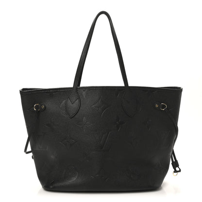 Louis Vuitton Empreinte Monogram Giant Neverfull MM Black 1 of 10