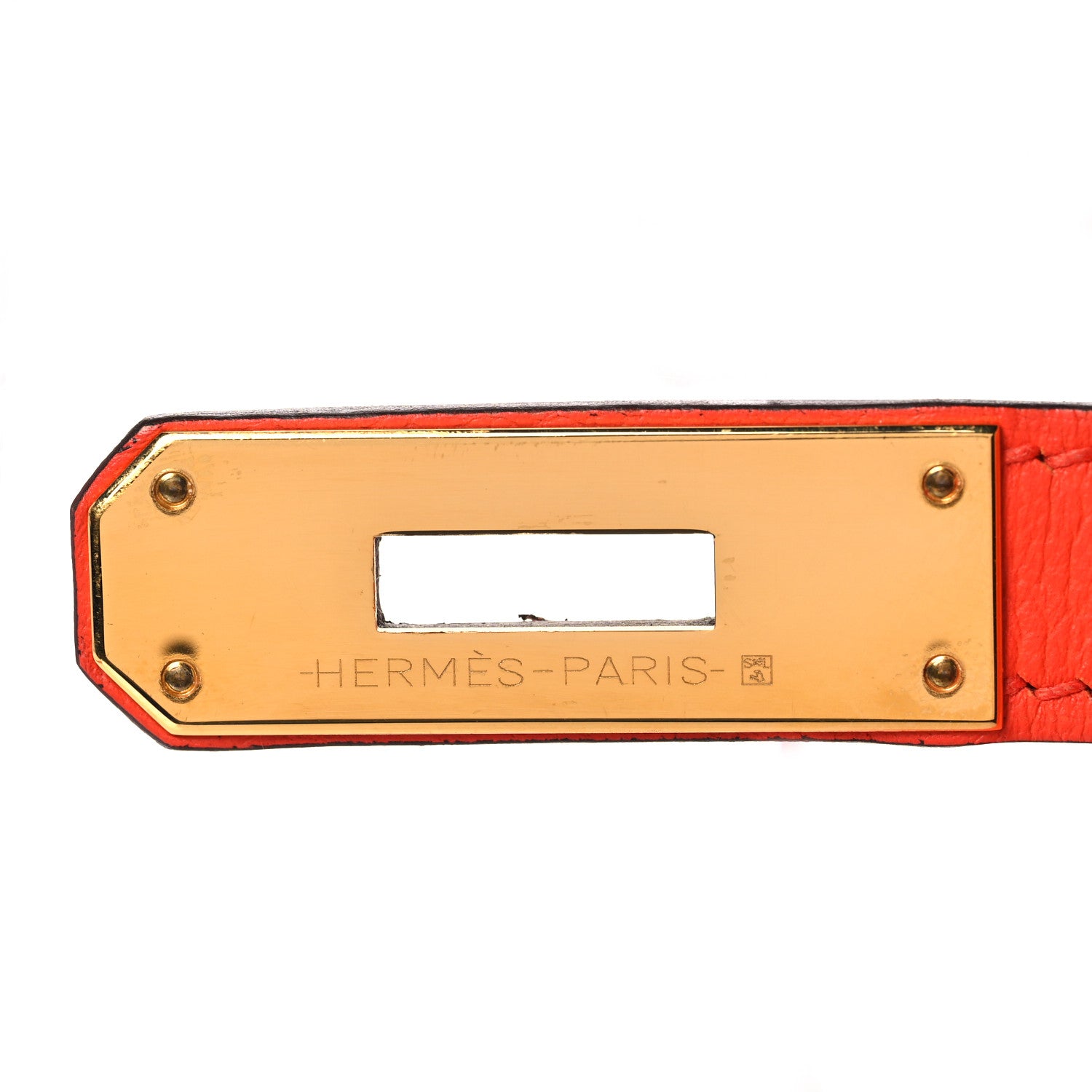 Hermes Evercolor Kelly Retourne 28 Orange Poppy 28 of 41