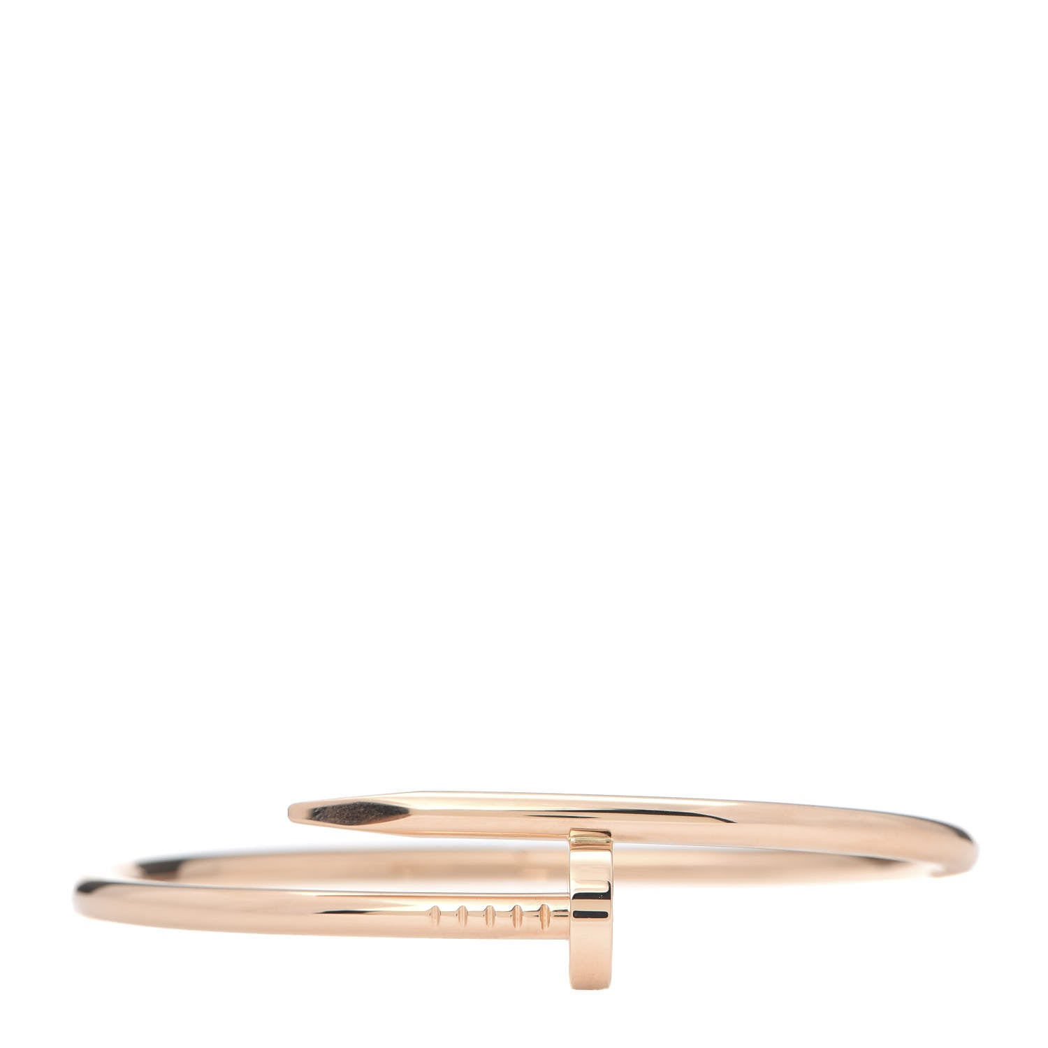 Cartier 18K Pink Gold Juste Un Clou Bracelet 18 1 of 6