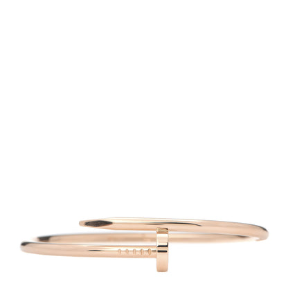 Cartier 18K Pink Gold Juste Un Clou Bracelet 18 1 of 6