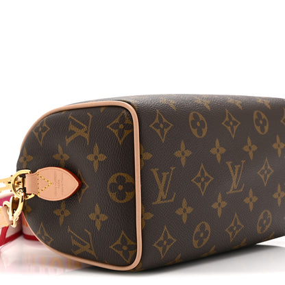 Louis Vuitton Monogram Speedy Bandouliere 20 Fuchsia 8 of 9