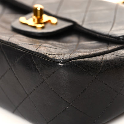 Chanel Lambskin Quilted Mini Square Flap Dark Brown 11 of 16