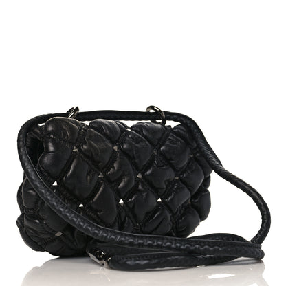 Valentino Garavani Nappa Small Spikeme Shoulder Bag Black 3 of 8