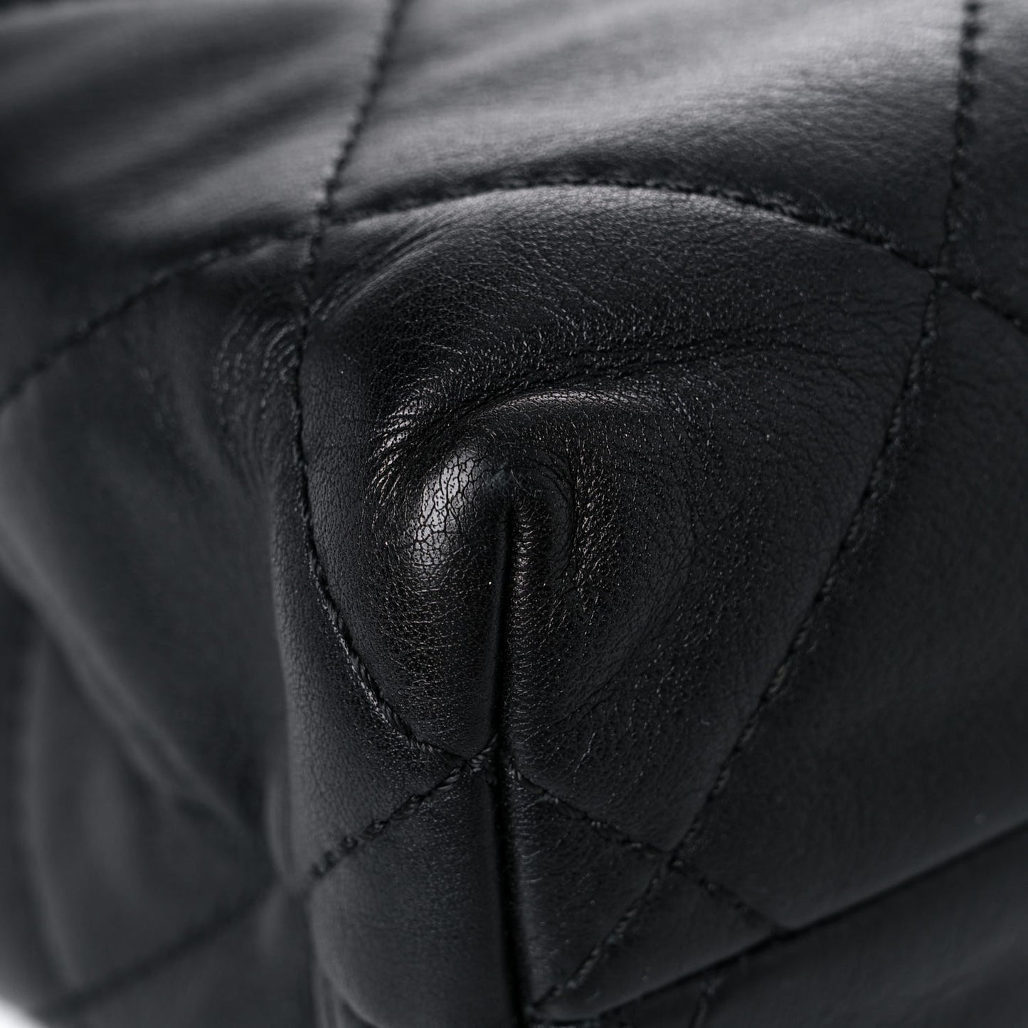 Calfskin Quilted In The Business Flap Bag Black