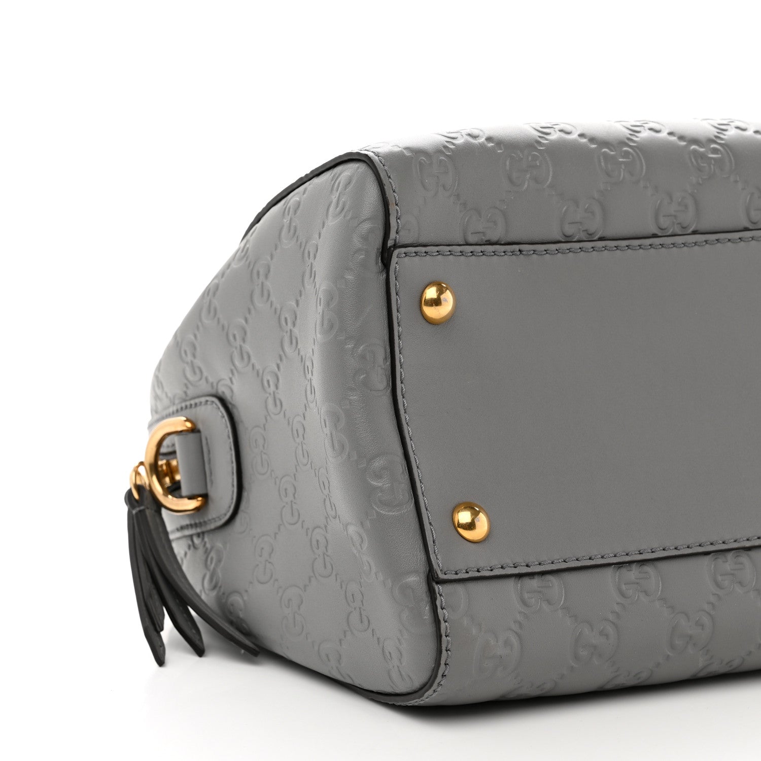 Gucci Guccissima Signature Boston Deep Grey 9 of 10