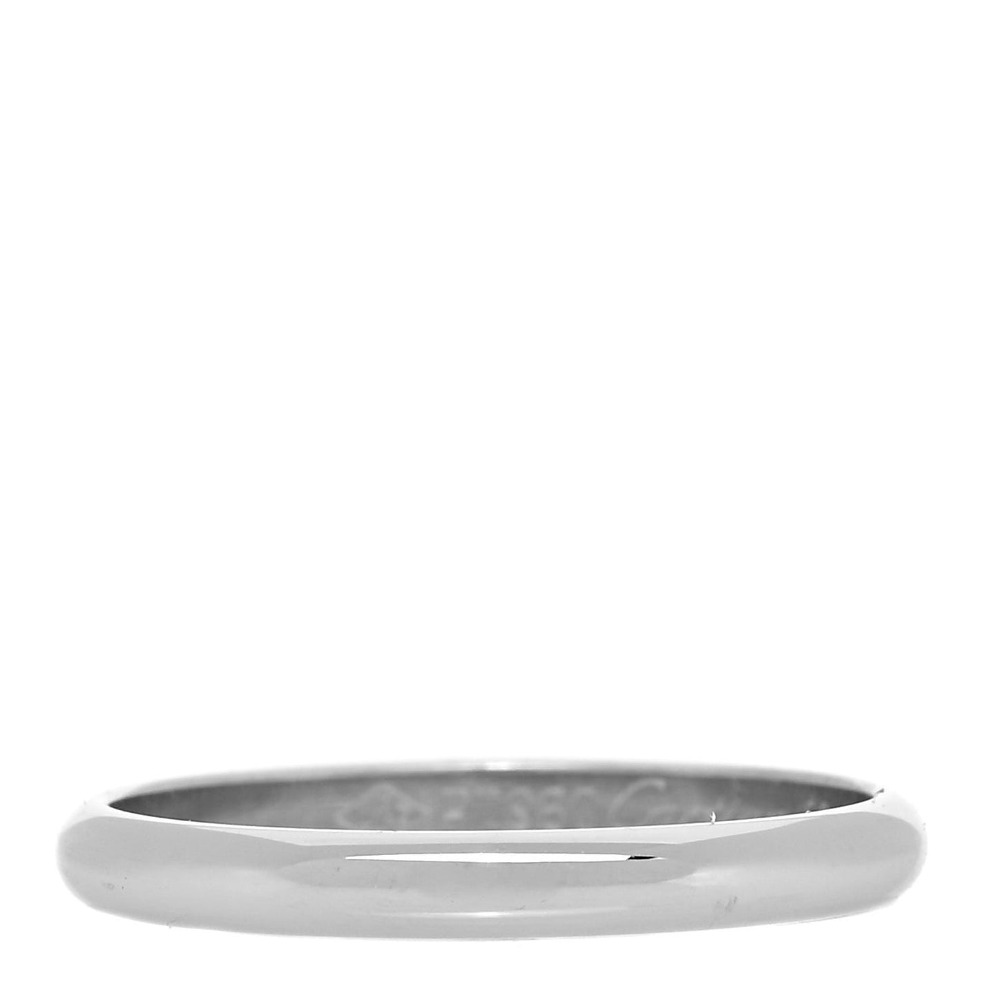 Platinum 2mm 1895 Wedding Band Ring 56 7.5