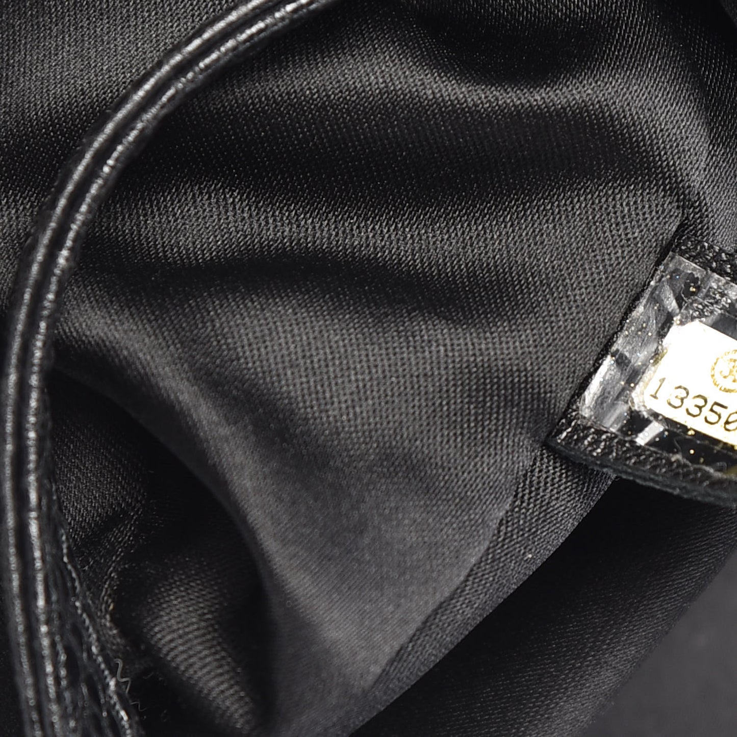 Glazed Calfskin XL On The Road Tote Black