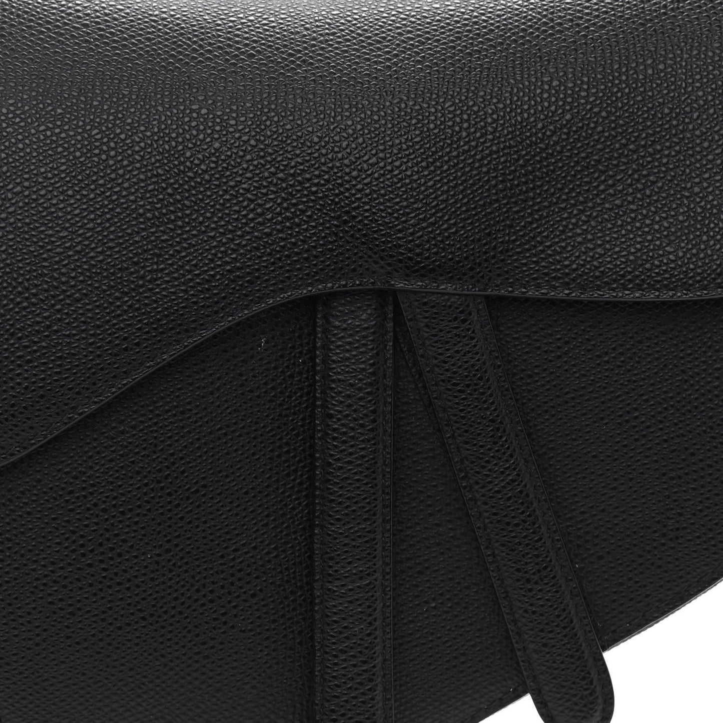 Calfskin Saddle Bag Black