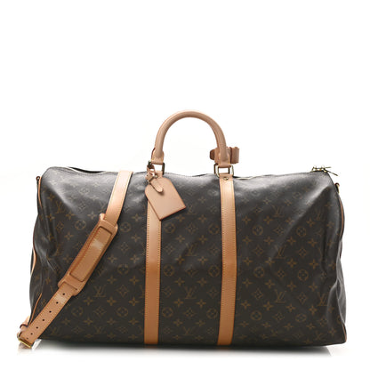 Louis Vuitton Monogram Keepall Bandouliere 55 1 of 10