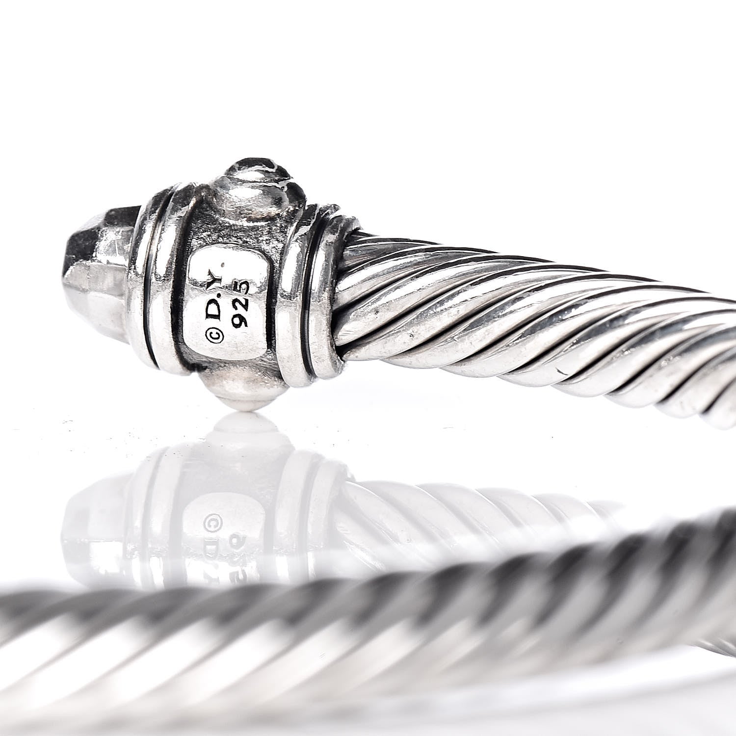 David Yurman Sterling Silver 5mm Renaissance Bracelet 5 of 5