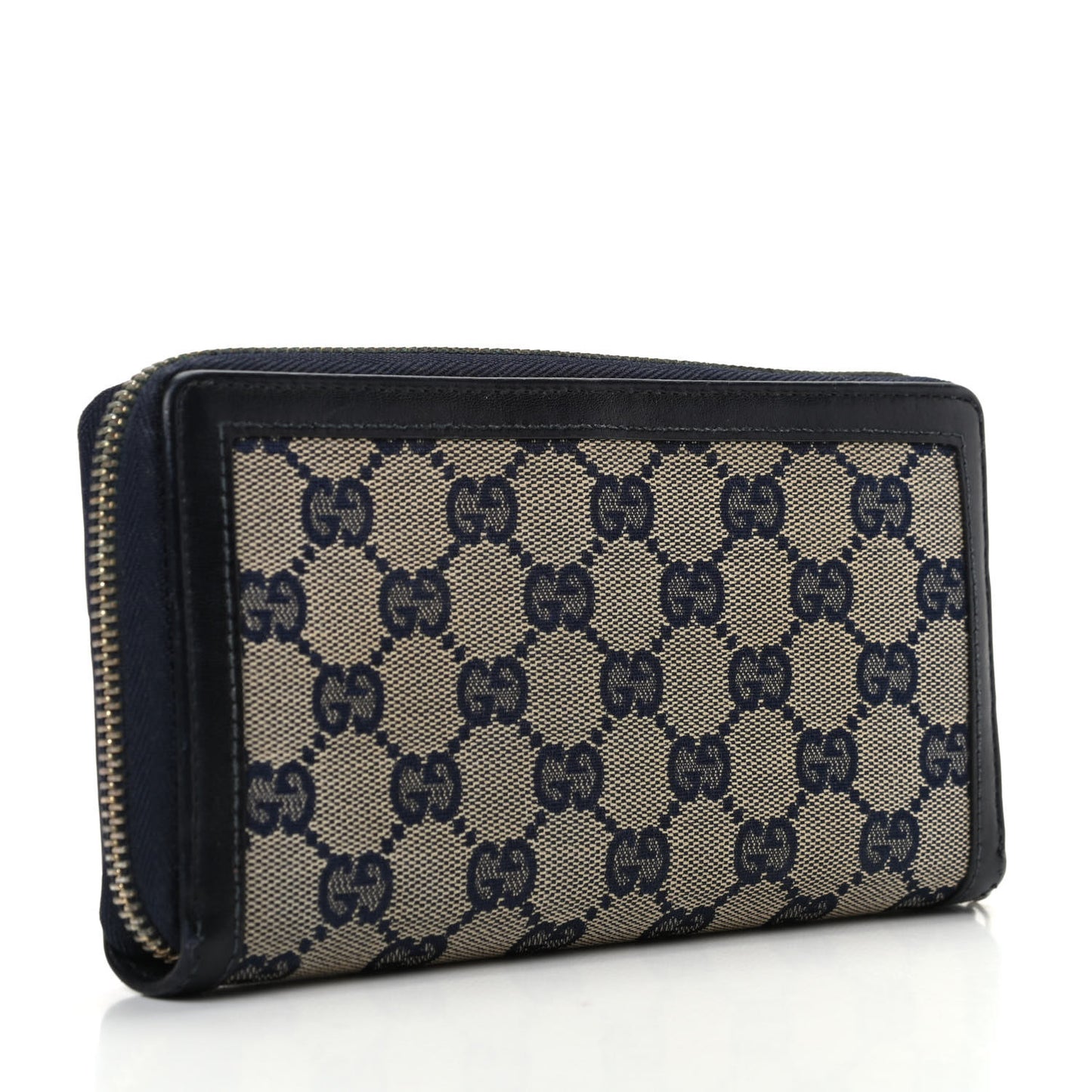 Monogram Margaux Calfskin Sukey Zip Around Wallet Beige Blue