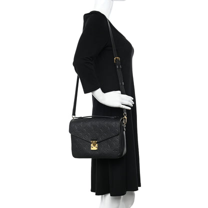 Louis Vuitton Empreinte Pochette Metis Black 2 of 15