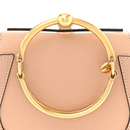 Chloe Calfskin Suede Small Nile Bracelet Bag Biscotti Beige 8 of 10