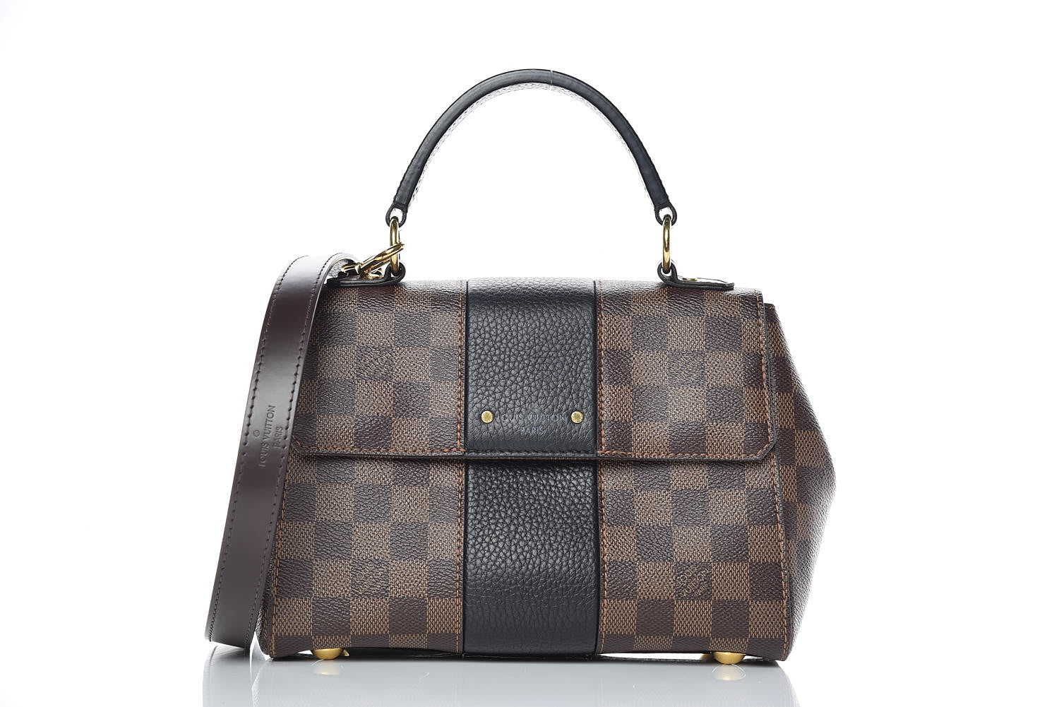 Louis Vuitton Damier Ebene Bond Street BB Black 1 of 12