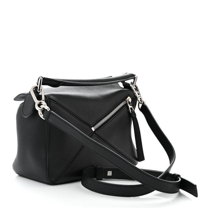 Loewe Calfskin Small Puzzle Bag Black 3 of 11