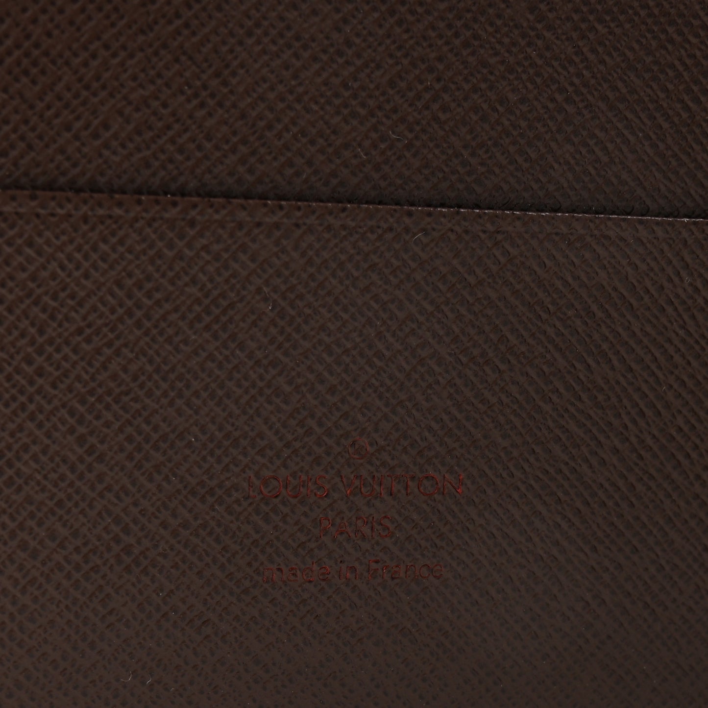 Damier Ebene Large Ring Agenda Cover