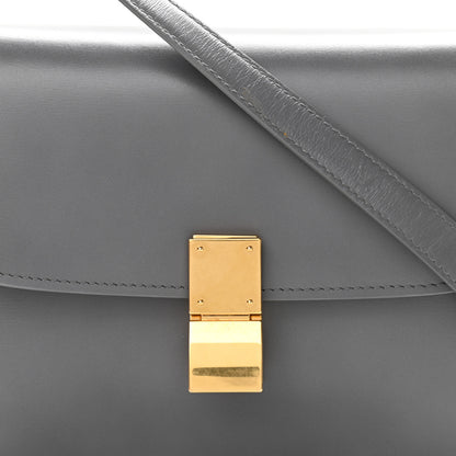 Celine Box Calfskin Teen Classic Box Flap Bag Light Charcoal 9 of 14