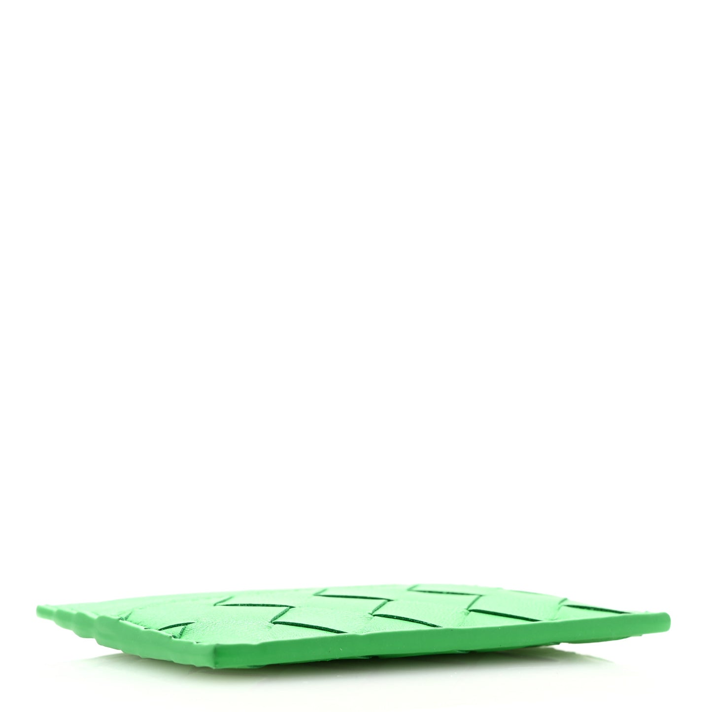 Nappa Intrecciato Card Holder Parakeet