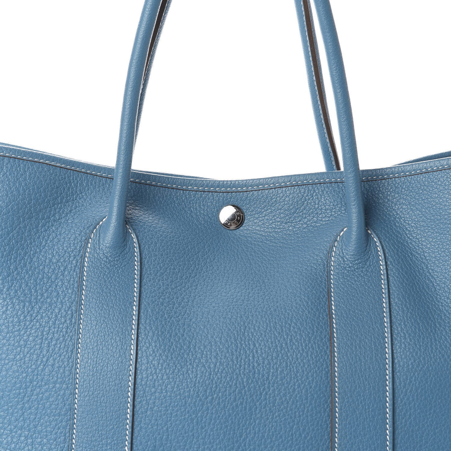 Hermes Buffle Sindhu Garden Party MM 36 Azur 9 of 9