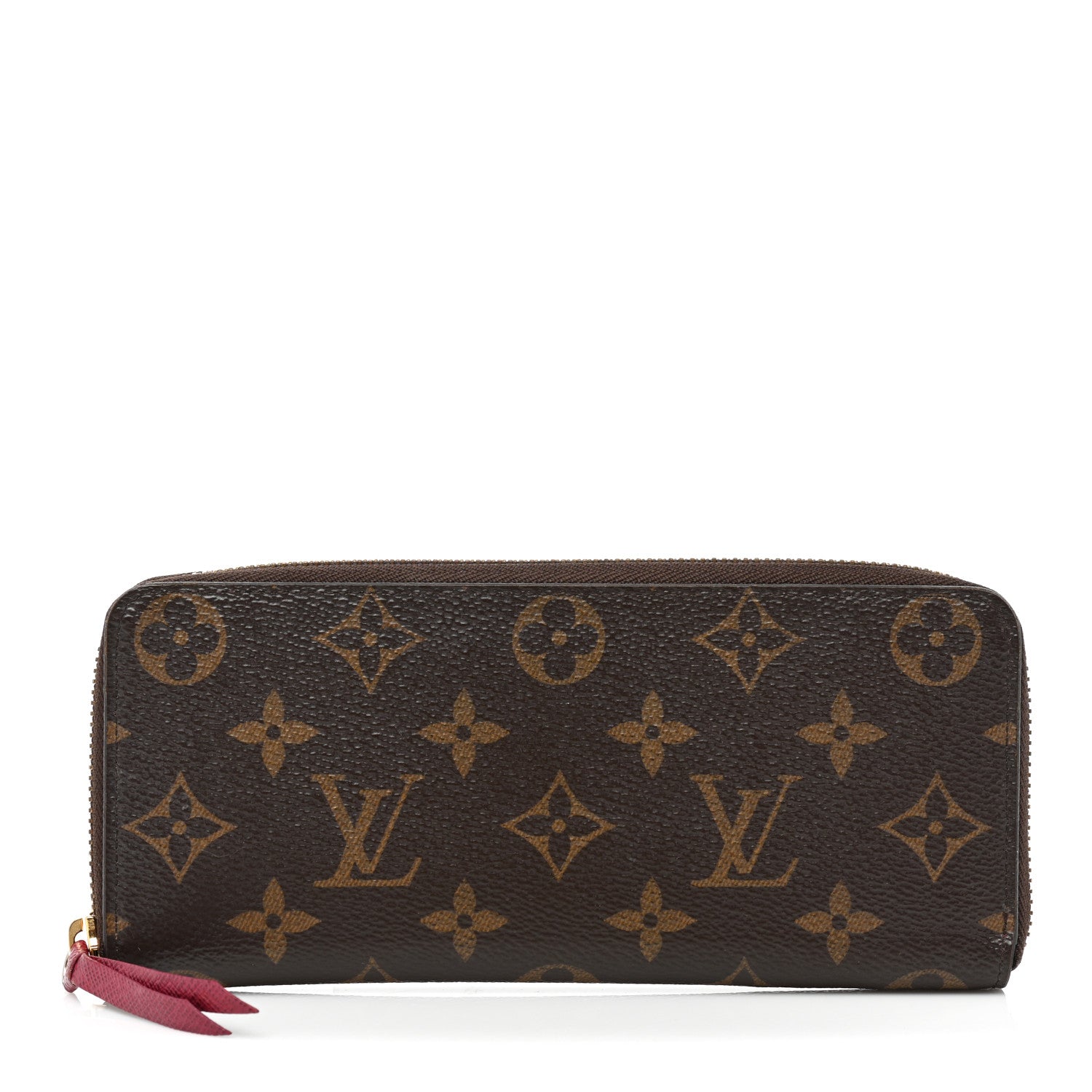 Louis Vuitton Monogram Clemence Wallet Fuchsia 1 of 8