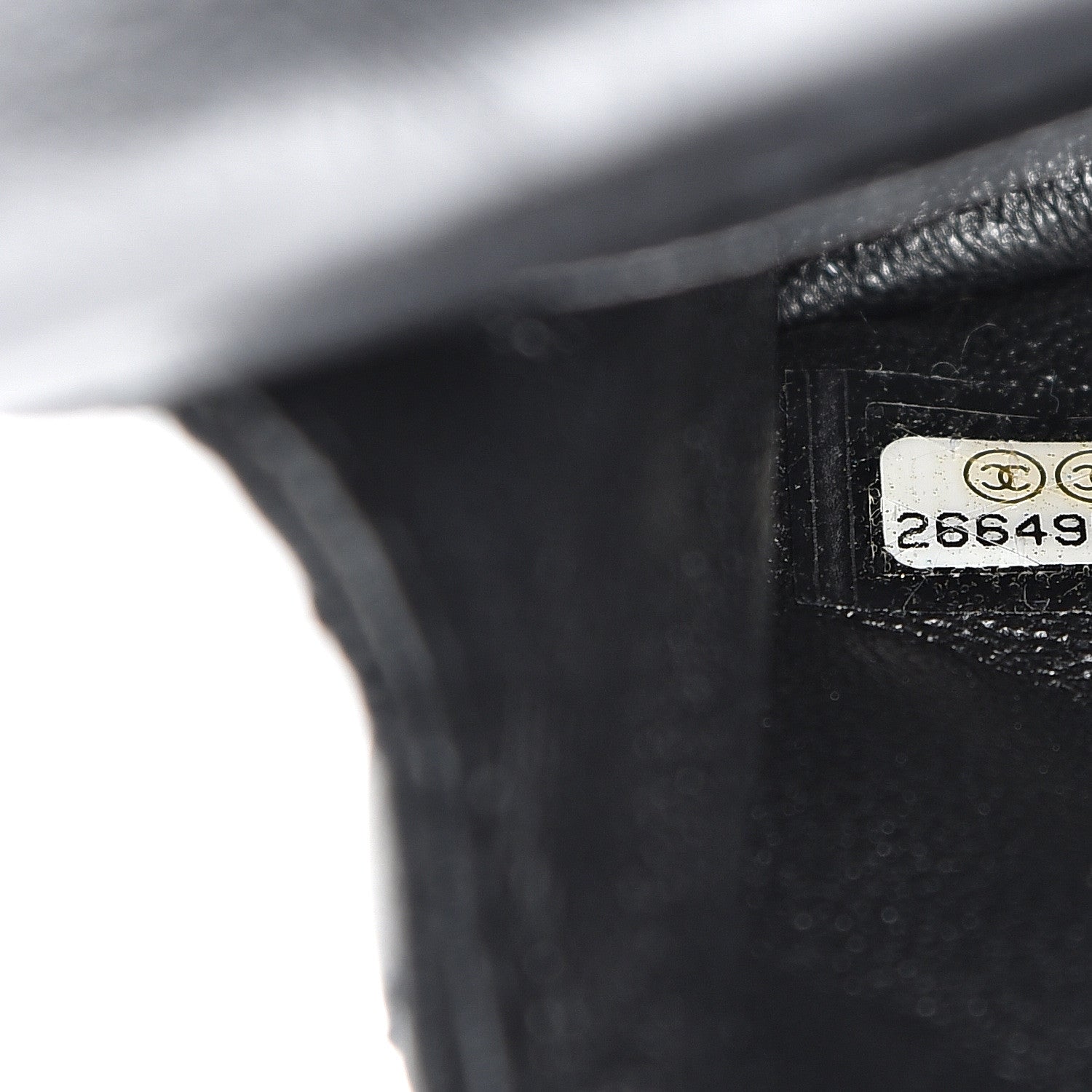Chanel Aged Calfskin Quilted 2.55 Reissue Chain Waist Bag Black 6 of 10