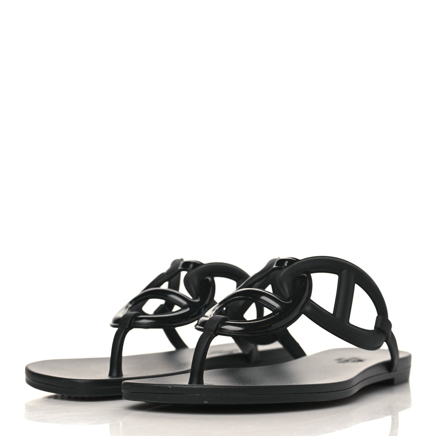 Rubber Womens Egerie Sandals 36 Black