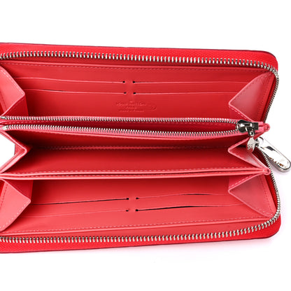 Louis Vuitton Vernis Rayures Zippy Wallet Poppy 5 of 13