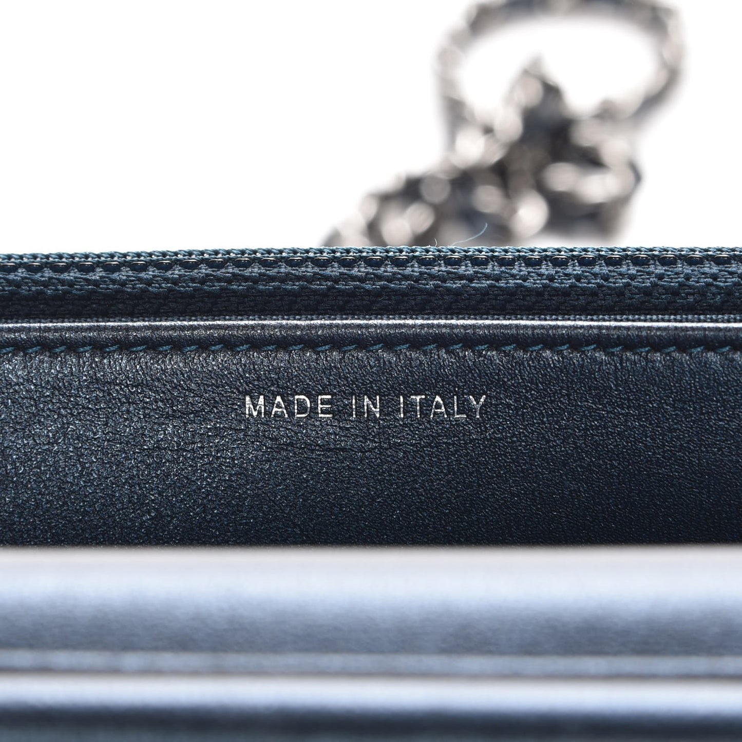 Iridescent Lizard Wallet on Chain WOC Blue