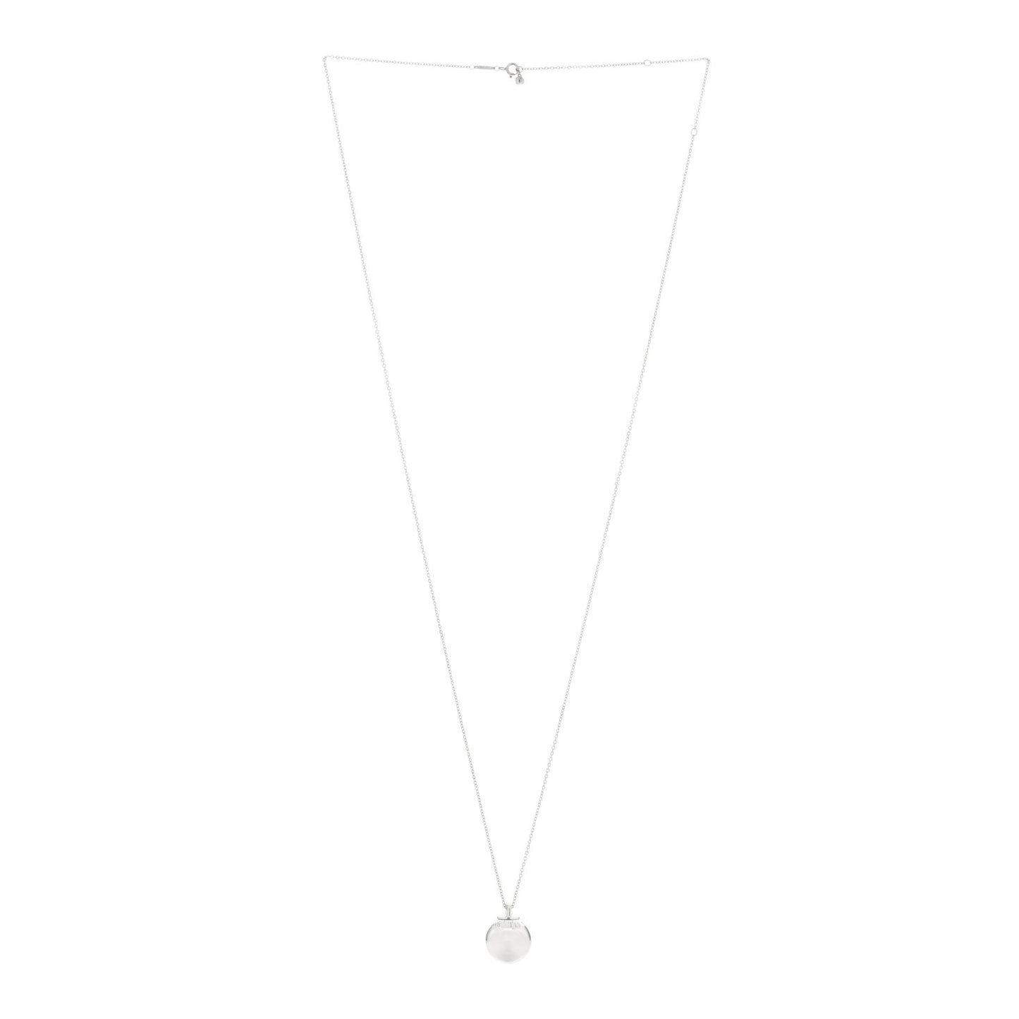 Sterling Silver 19mm HardWear Ball Pendant Necklace
