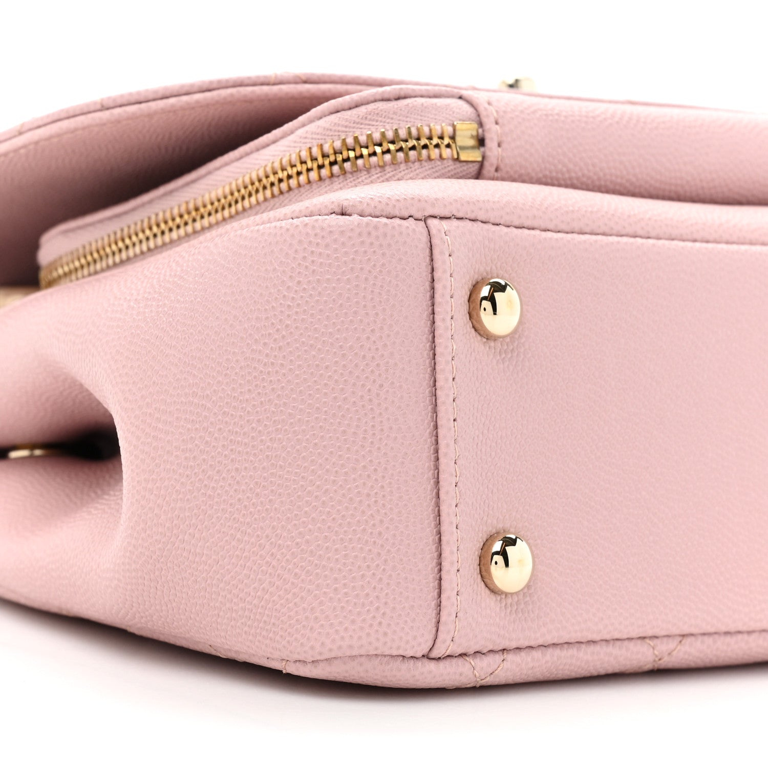 Chanel Caviar Quilted Medium Business Affinity Flap Light Pink 10 of 10