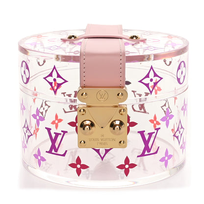 Louis Vuitton Transparent Plexiglass Box Scott Rose Ballerine 1 of 8