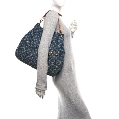 Louis Vuitton Denim Daily GM Gris Blue 2 of 9